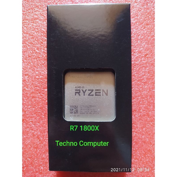Prosesor AMD Ryzen 7 1800X 8-Cores 16-Threads 3.6GHz-4.0GHz AM4 95W