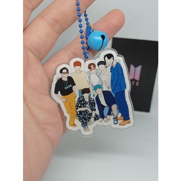 BTS ot7 keychain
