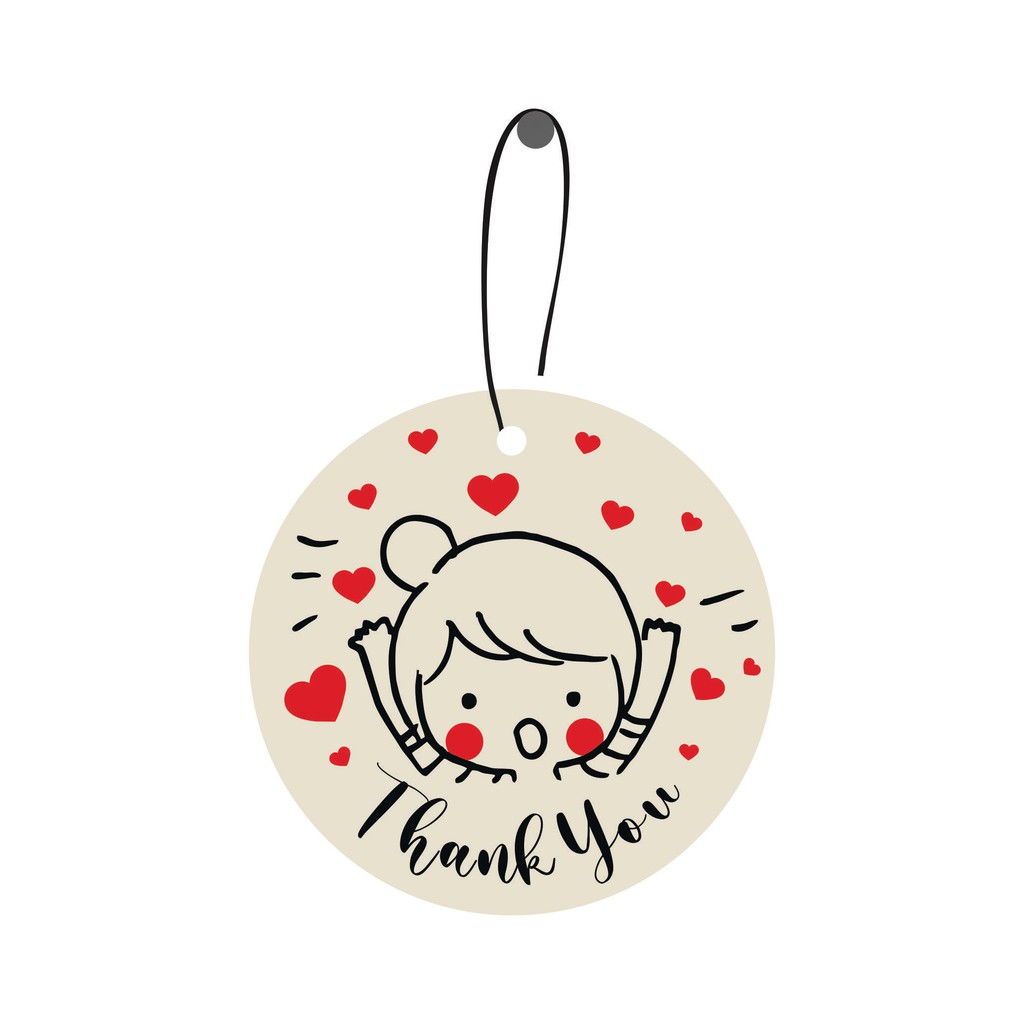 

10 pcs Thank You Card Bulat TYC007 Tag