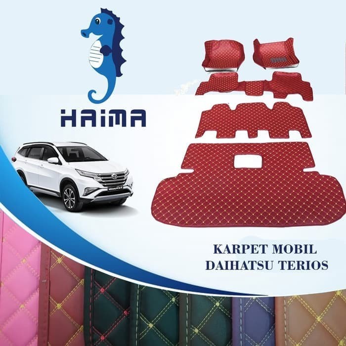 Haima Karpet Mobil Daihatsu Terios 2018-2019 Full Bagasi