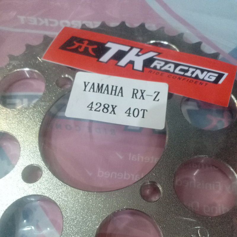 SSS RXZ GER 428 GEAR BELAKANG PNP RXZ RX KING JUPITER VEGA CRIPTON FIZR RX SPECIAL Z125 TIARA ALFA mx135-Tk 428 x 40