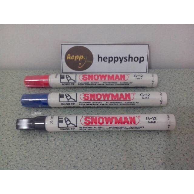 

Promo Spidol Snowman Marker Diskon