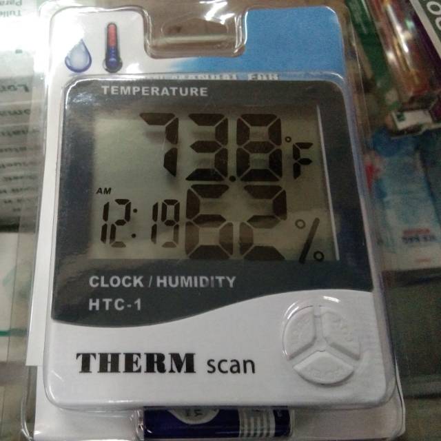 Termometer ruangan digital