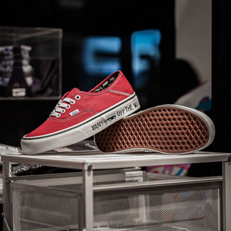 Vans Authentic SF X Yusuke Hanai “Rumba Red"