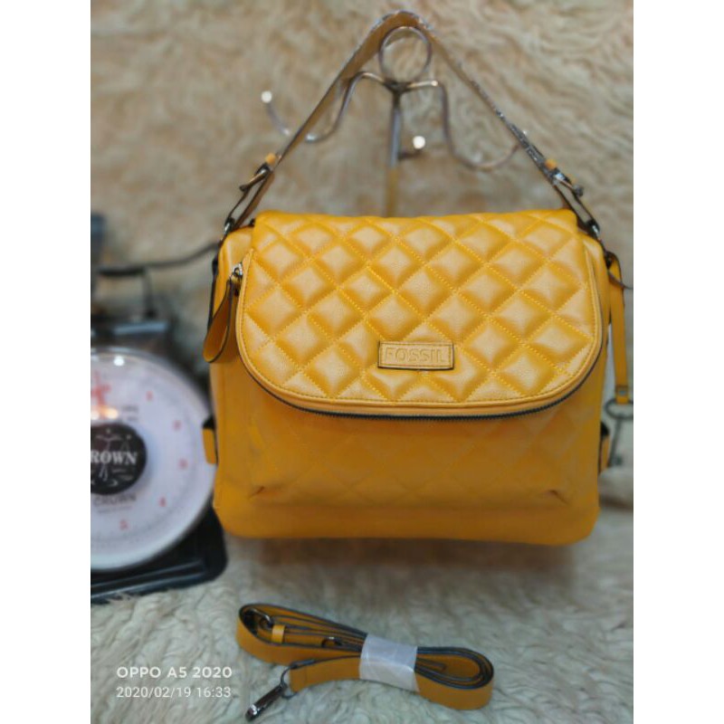 RULLY68_100%REALPIC Tas Selempang jahit jahit bisa di jingjing multipungsi TAS IMPORT /COD