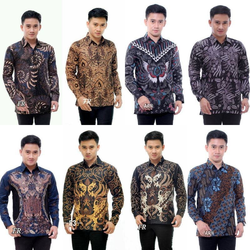 Sekar Jagat Kemeja Batik Pria Baju Batik Reguler M.l.xl