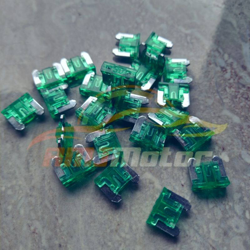 [1pcs]Sikring-Sekring Fuse Mikro/Fuse DX Micro 30A