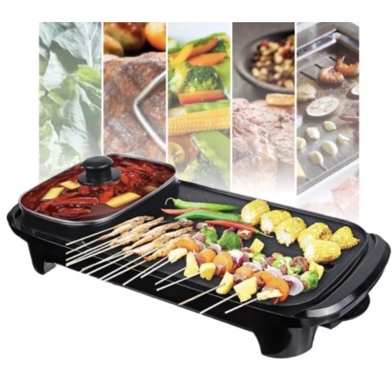 Panggangan 2 in 1 panci Hotpot XL 888