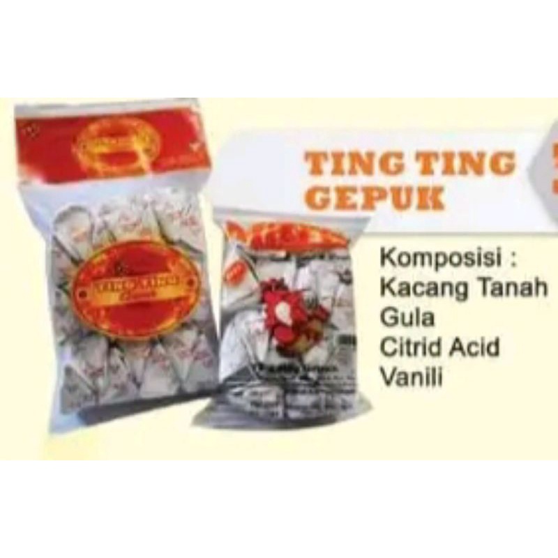 

TING TING GEPUK Oleh oleh Khas Kota Batu Malang