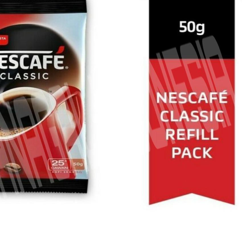 

KBUD♟ DUTASP11 - NESCAFE CLASSIC ROBUSTA KOPI INSTAN 50GR Bagus Dipakai