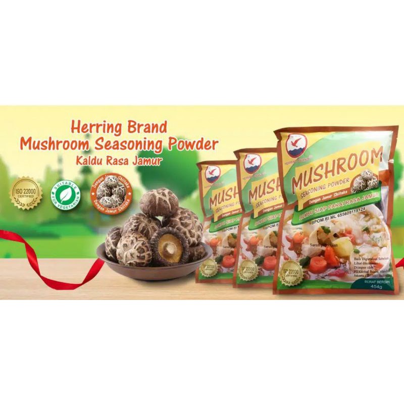 

Herring Brand Mushroom Seasoning Powder (Full Cartoon) VEGETARIAN