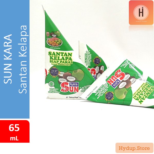 

Santan | Santen Kelapa Sun Kara Siap Pakai 65 mL