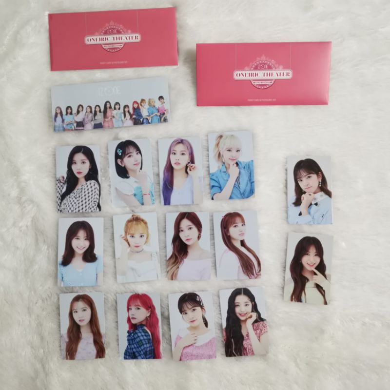 READY STOCK [SHARING] OFFICIAL IZ*ONE ONEIRIC THEATER PHOTOCARD SET - PC IZONE EUNBI YENA CHAEYEON H