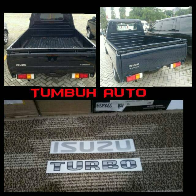 Sticker Stiker Striping List Tulisan Isuzu Turbo Isuzu Panther