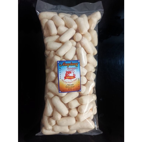 AMPLANG TENGGIRI RIN-RIL 250 GRAM RENYAH ENAK KERUPUK IKAN TENGGIRI ASLI