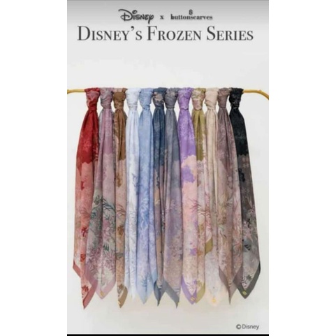 BUTTON SCARVES X DISNEY FROZEN