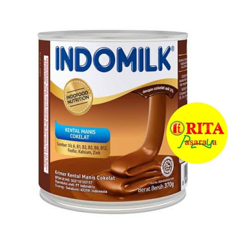 

Indomilk SKM Coklat klg 370gr