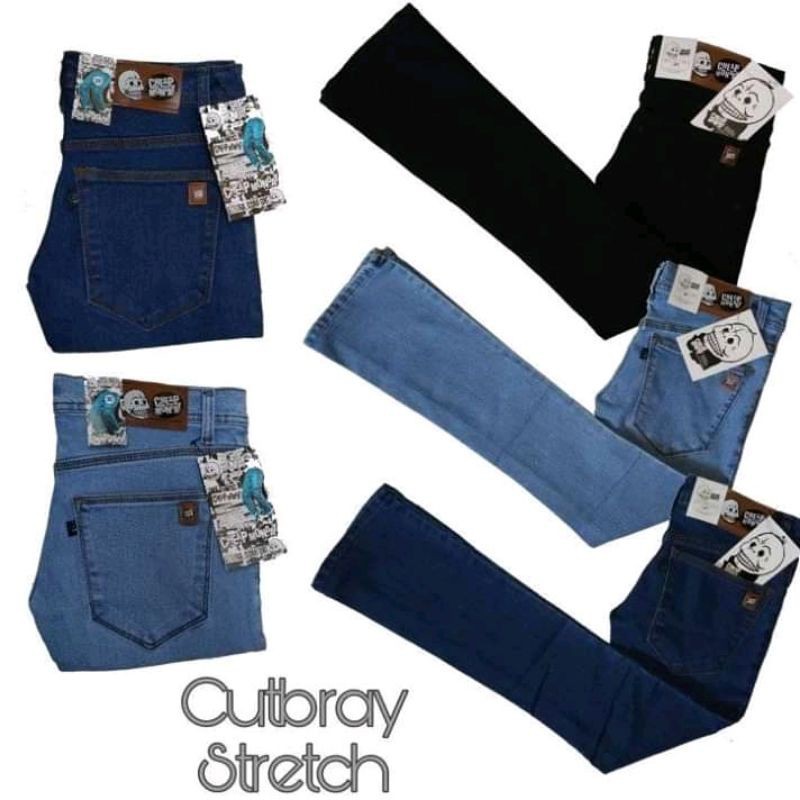 Celana Cutbray Pria Hitam Biowosh bioblizt calana Boot Cut Cowok kualitas Distro