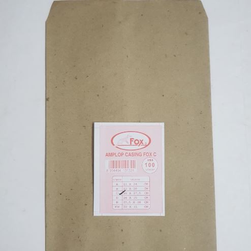 

Amplop Casing Fox C - 1/2 Folio
