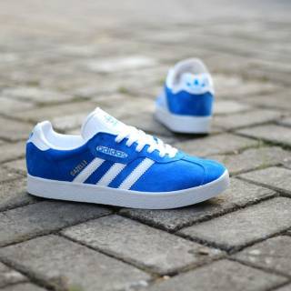  Sepatu  adidas  gazelle  super blue royal original  sneakers 