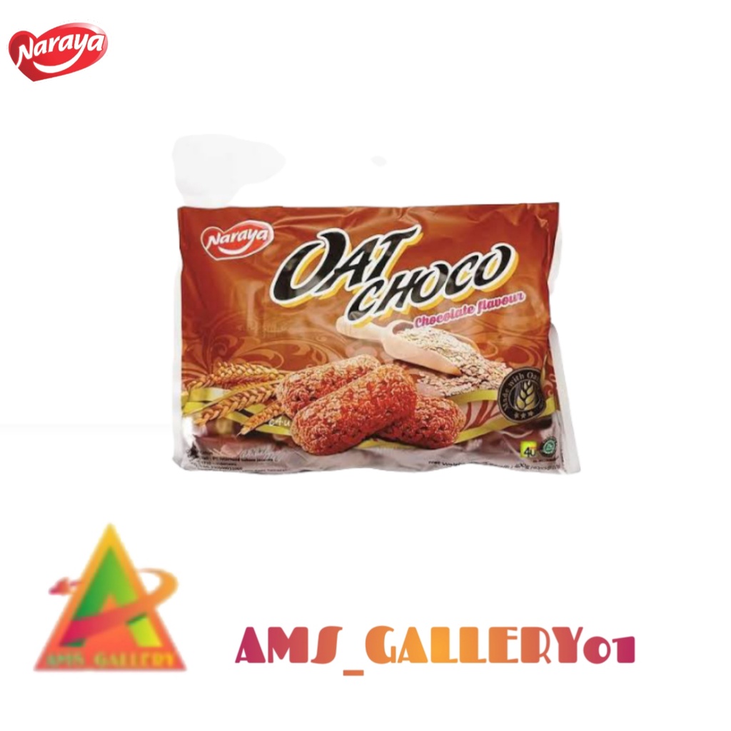

Naraya Oat Choco Isi 40 Pcs | Sereal Original