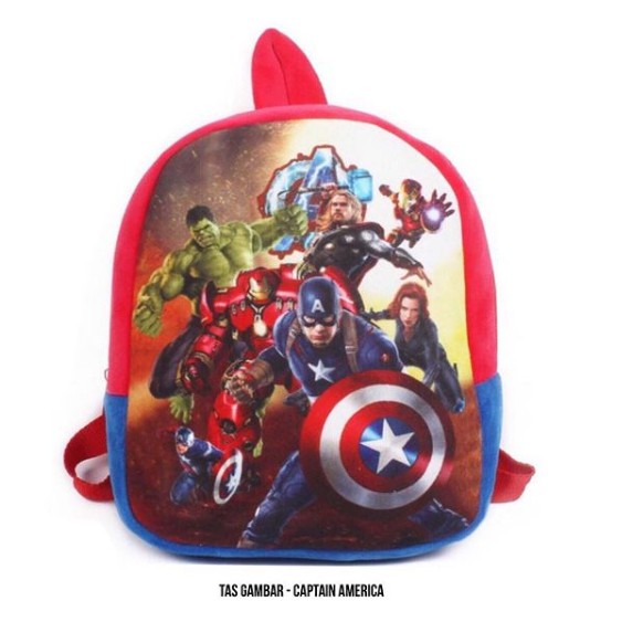 TAS SEKOLAH BULU BERGAMBAR | TAS GAMBAR