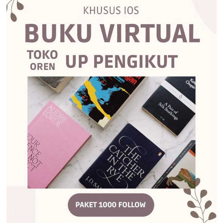 

Buku Foll0w_ Sh0pee Paket 1000