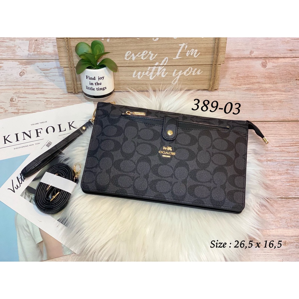 clutch selempang branded #388M #389L free tali panjang dan tali pendek