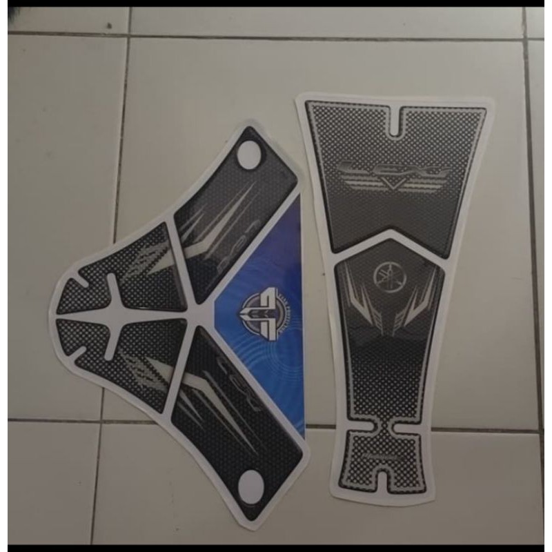 Sticker Stiker Timbul Resin Deck pad Tankpad Yamaha Lexi 125