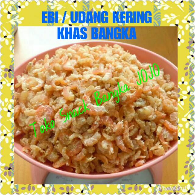 Jual Udang Kering Gram Ebi Bangka Kupas Kulit Premium Oleh Oleh