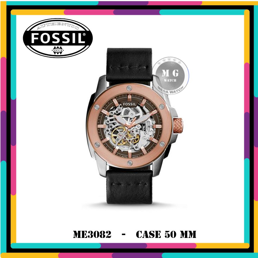 Jam Tangan Pria Fossil Original ME3082 Modern Machine Automatic MURAH