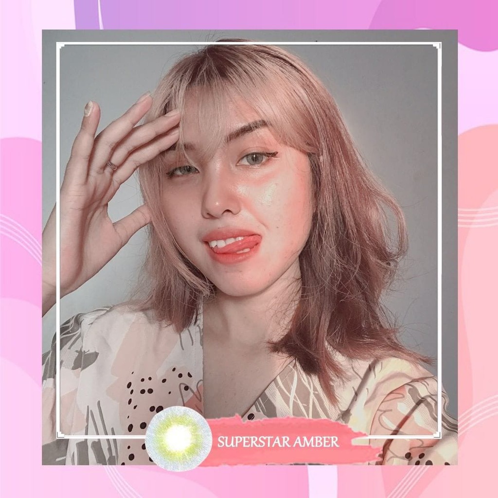 Superstar Amber lensa warna softlens premium