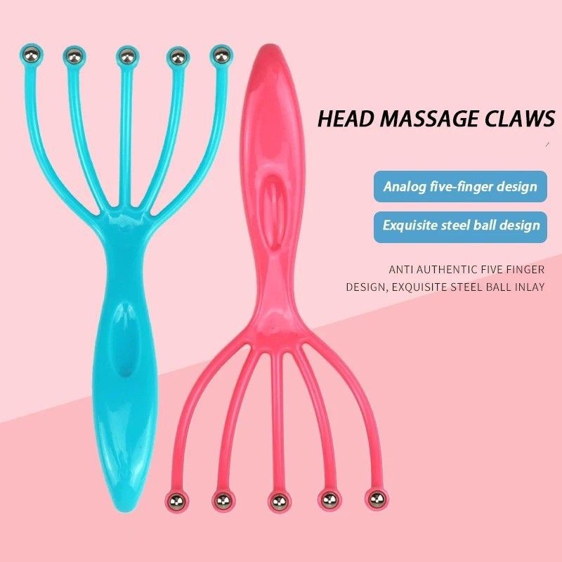 ALAT PIJAT KEPALA TERAPI KESEHATAB -HEAD MASSAGE CLAWS / ALAT PIJAT KEPALA PENGHILANG STRES