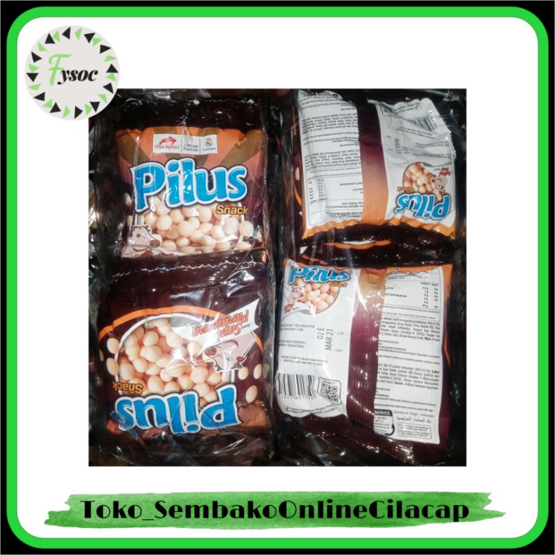 PILUS SNACK DUA KELINCI RASA SAPI PANGGANG BASO RP 500