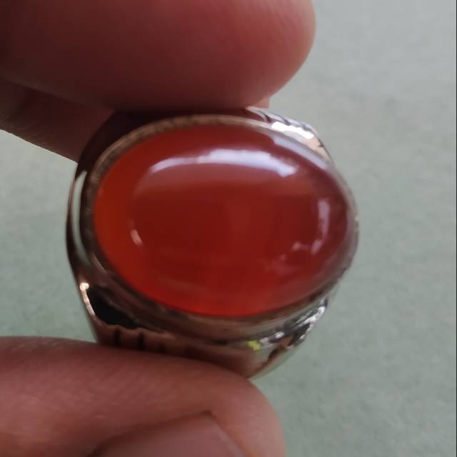 Cincin batu akik sulaiman madu