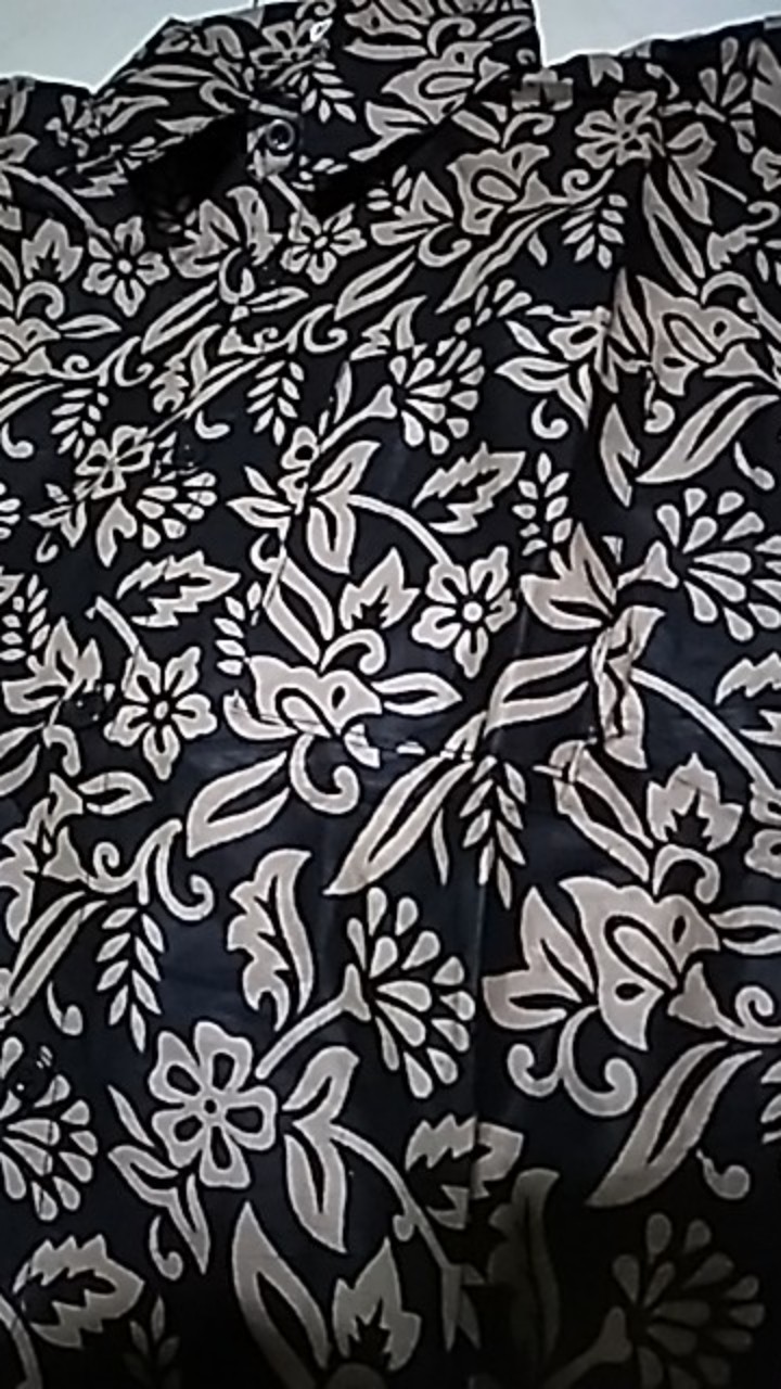 Baju Batik Anak Kemeja Lengan Panjang