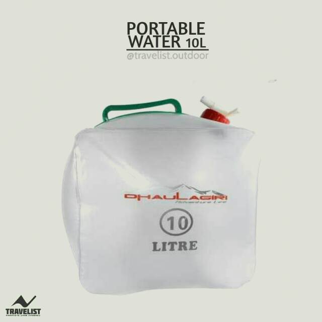 Dhaulagiri Portable Water 10L / kompan / jerigen lipat / jerigen gunung / tempat air lipat / plastik