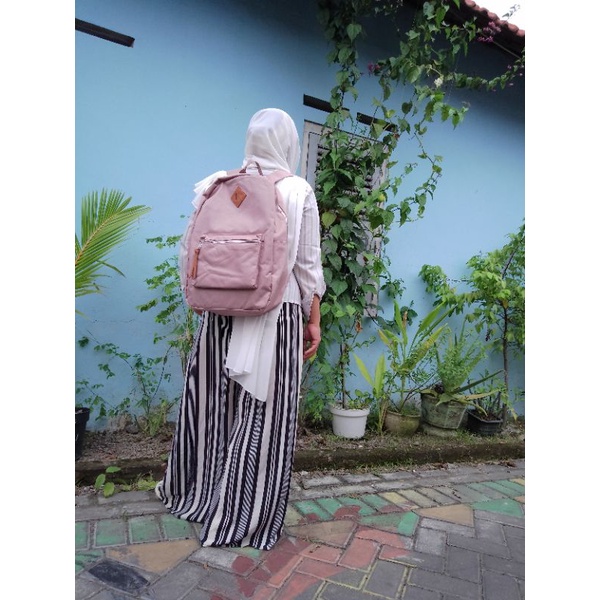 AMERICAN EAGLE BACKPACK / TAS RANSEL DUSTY PINK LIMITED EDITION ORIGINAL PAYLESS