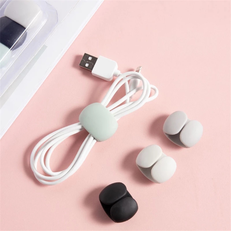 Klip Organizer Holder Kabel Earphone / Charger Portable Reusable