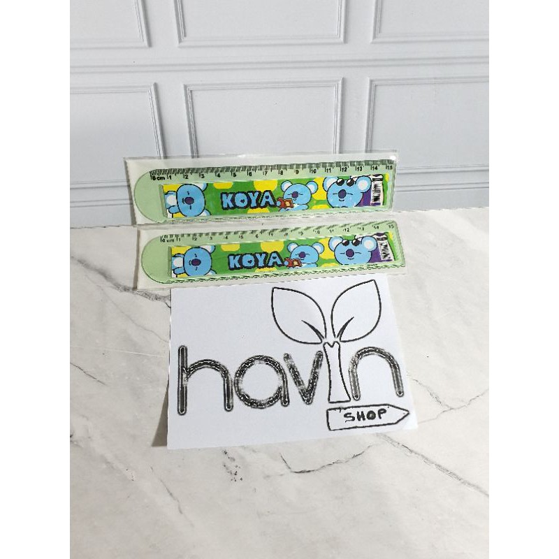 penggaris 15 cm BTS/garisan 15 cm/ruler 15 cm BT-21/mistar 15cm-KOYA