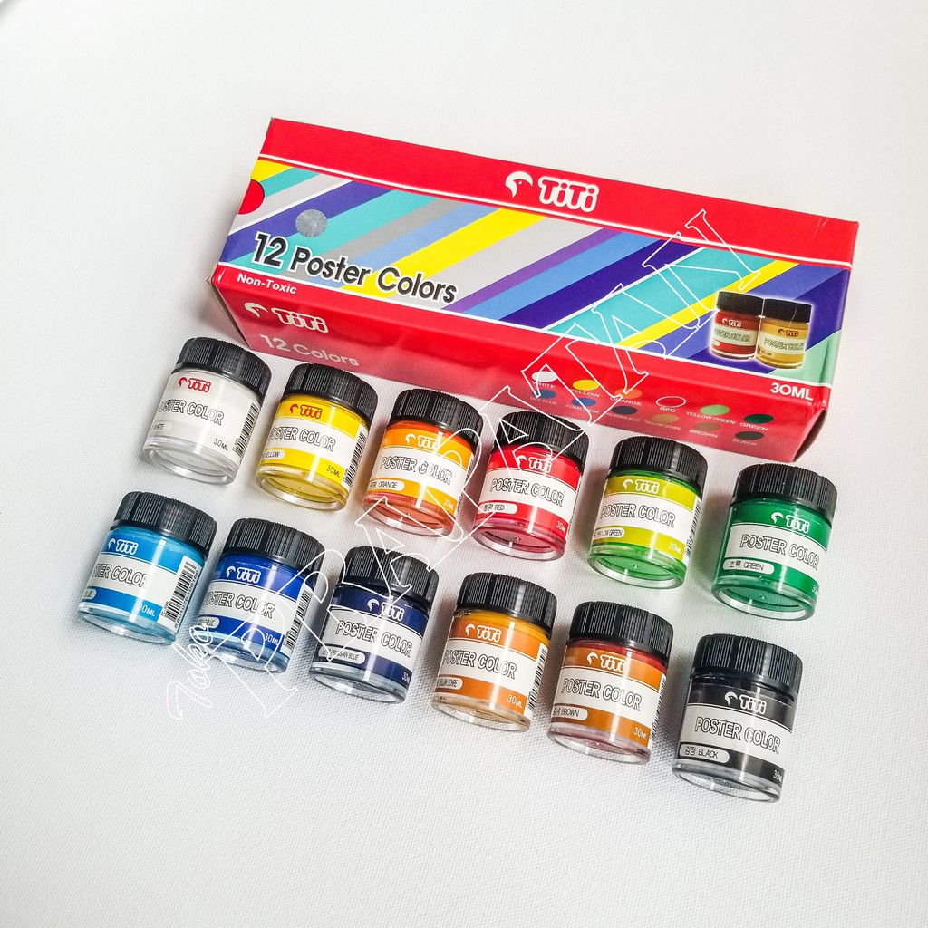 

ghg Joyko Poster Color Set 12x30ml Cat Poster Set