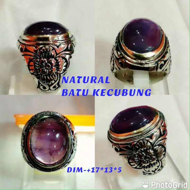 NATURAL BATU PERMATA KECUBUMG ASLI BATU NATURAL