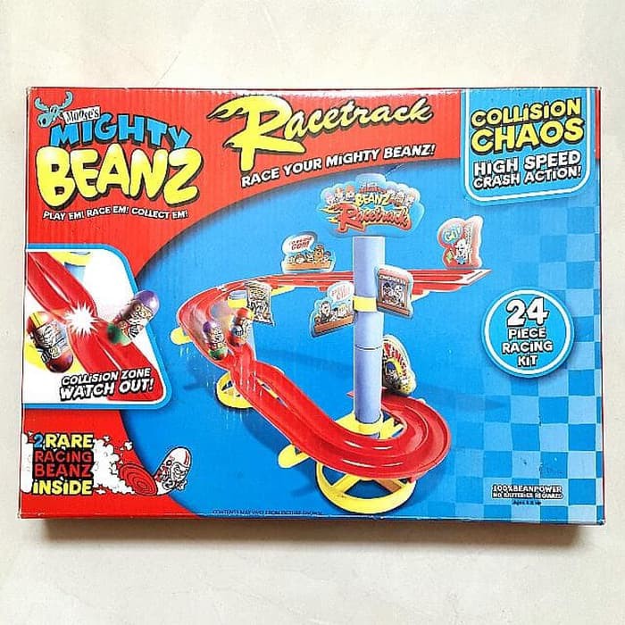 Mighty Beans RaceTrack - Balapan Kacang Mainan Anak2 Cocok utk Kado