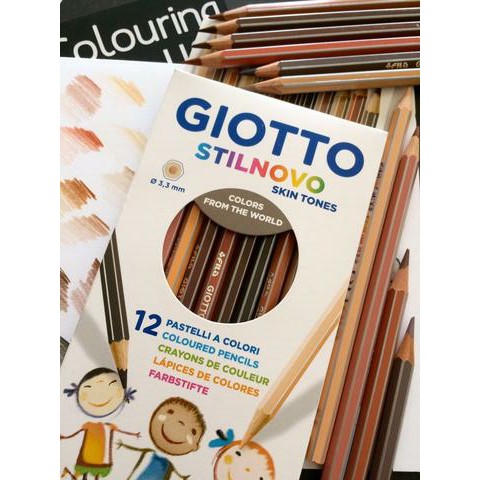 

STILNOVO SKIN TONE COLOURED PENCIL GIOTTO