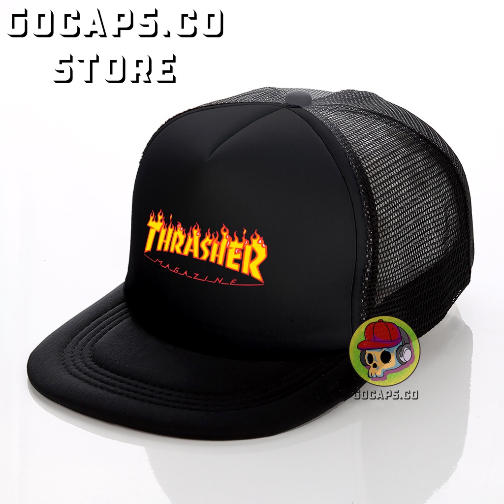 Trasher / Topi Jaring / Topi Jaring Snapback / Topi Distro / Topi Pria / Topi Premium / Topi Jaring Distro Premium / Topi Premium / Topi Snapback / Topi Brand / Topi Band / Terlaris / Gocaps