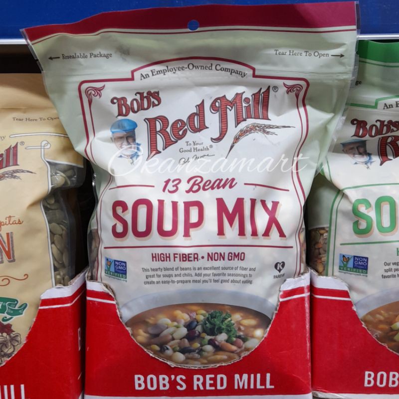

Bob's Bobs Red Mill 13 Beans Soup Mix High Fiber 822gr