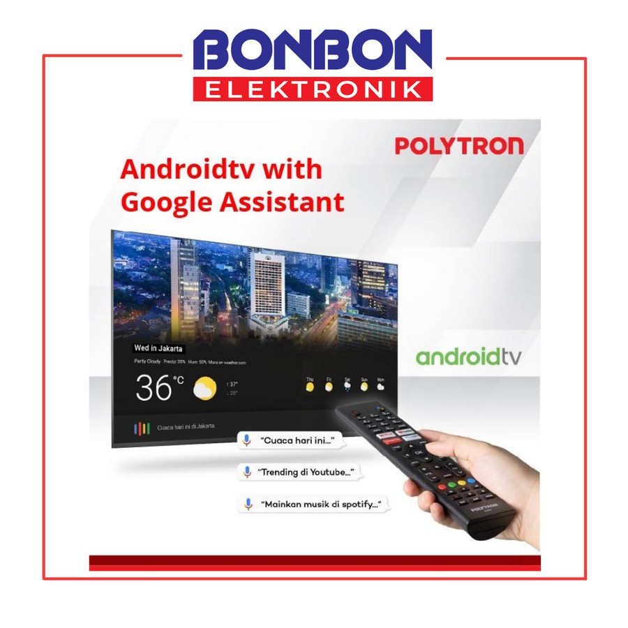 Polytron LED TV 50 Inch PLD 50AG9953 Smart Android