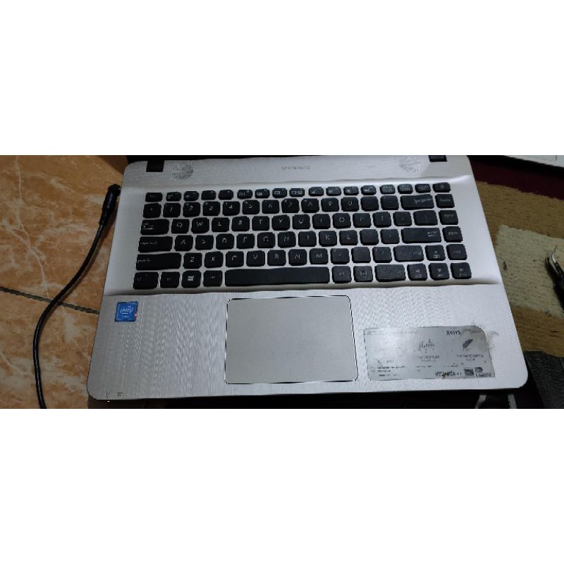 casing asus x441s  original spt baru cover laptop back cas asus x441s silver