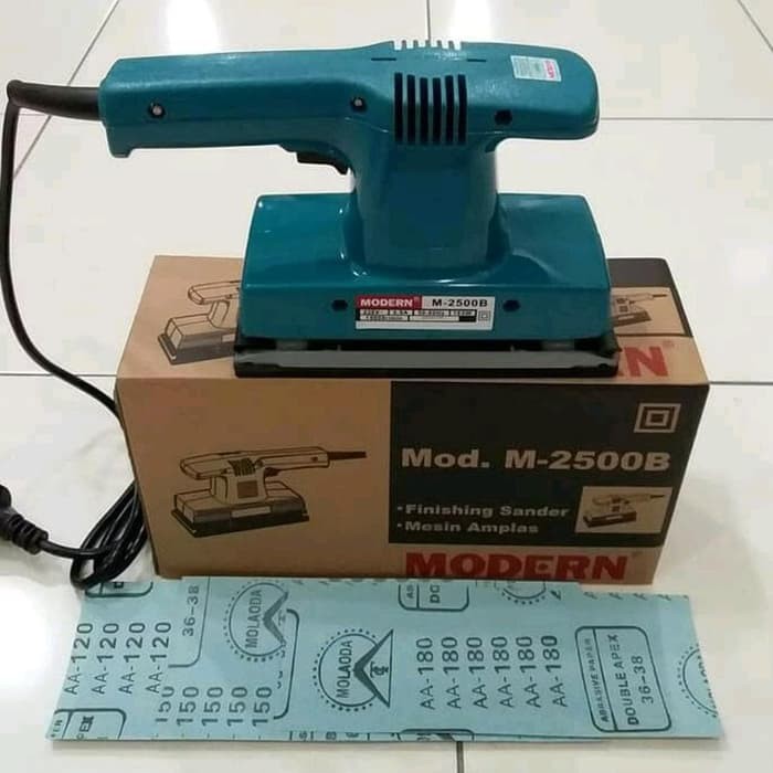 Mesin Amplas M 2500B MODERN Atau Finishing Sander M2500B