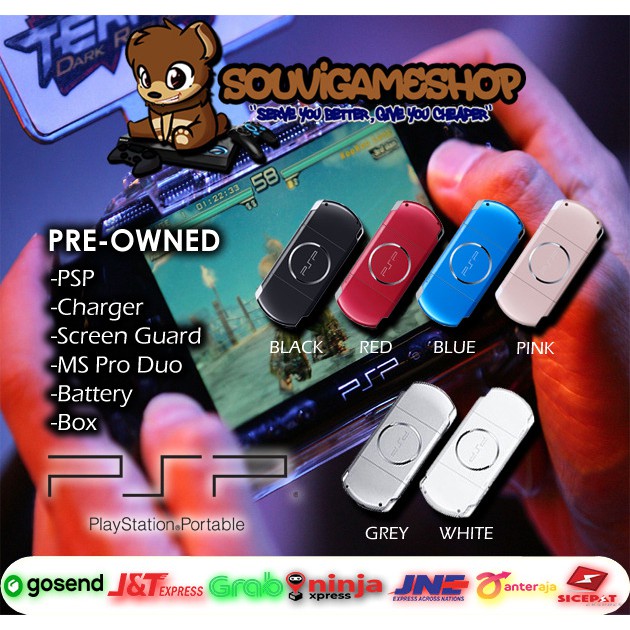 Paling Murah Psp 3000 Slim Cfw 6 60 Pro C 2 Mc 16gb Fullgames Shopee Indonesia